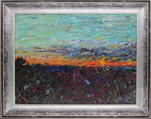 Шашин Фёдор Александрович. Сумерки под Москвой